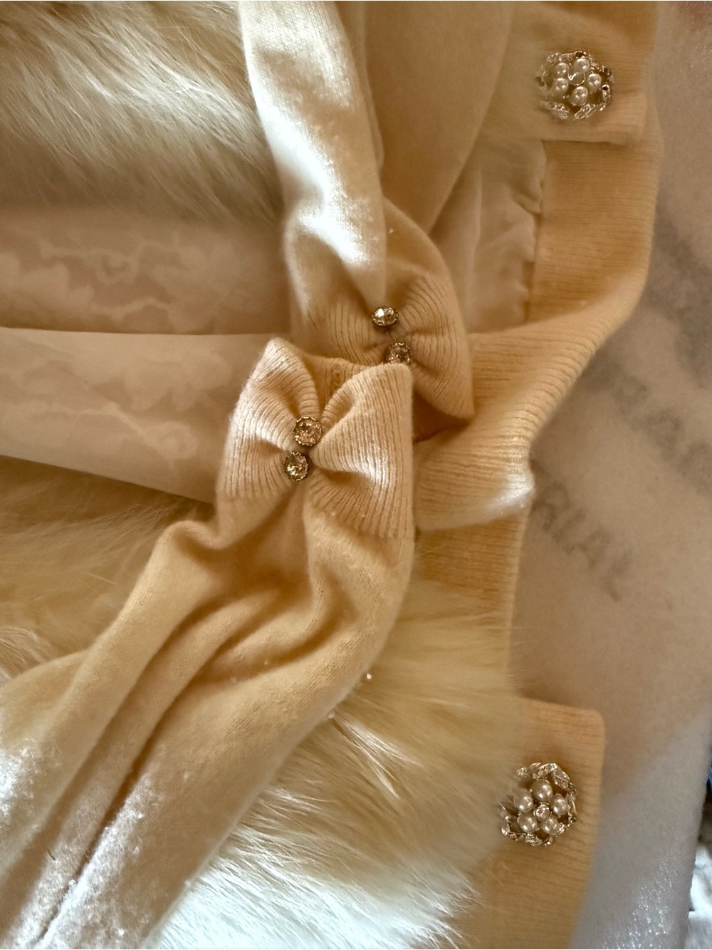 Vintage Hadley cashmere mink coat - Picture 4 of 7
